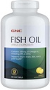 GNC Fish Oil Omega 3 συμπλήρωμα, 300mg EPA και DHA, άρωμα λεμόνι, υποστηρίζει την καρδιά, τον εγκέφαλο, το δέρμα, τα μάτια και κοινή υγεία, 360 Softgels, 360 υπηρεσίες