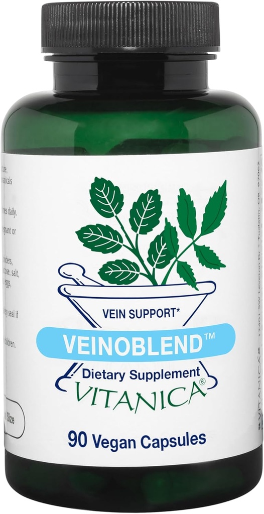 Vitanica, VeinoBlend, Vein Support, Vegan, 90 Capsules