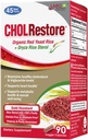LABO Beslenme CHOLRestore – Red Yeast Rice Phytosterol Health Supplement, Supports Health Cholesterol Levels, Citrinin, Aflatoksi & Soy Free, 90 Vegetarian Capsules