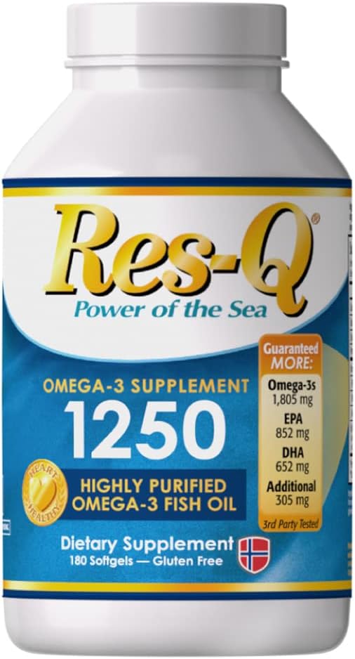 Res-Q 1250 Omega-3 Balık Yağ Kapsülleri