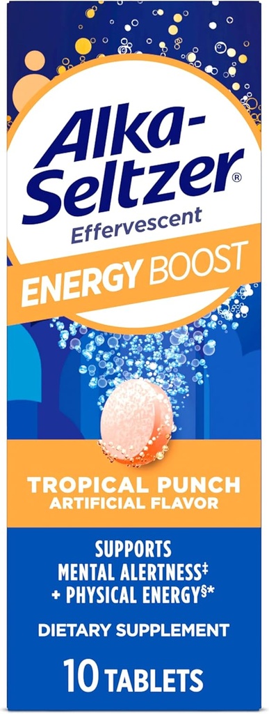 Alka-Seltzer Enerji Boost, 10ct