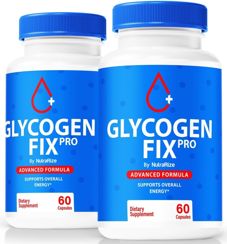 (2 Pack) Glycogen Fix Pro Capsules, All- Natural Blood Support Formula, Premium Supplement to Support Health Lifestyle and maintain Stable Levels, Resmi GlycogenFix Pro Yorumlar (120 Capsules)