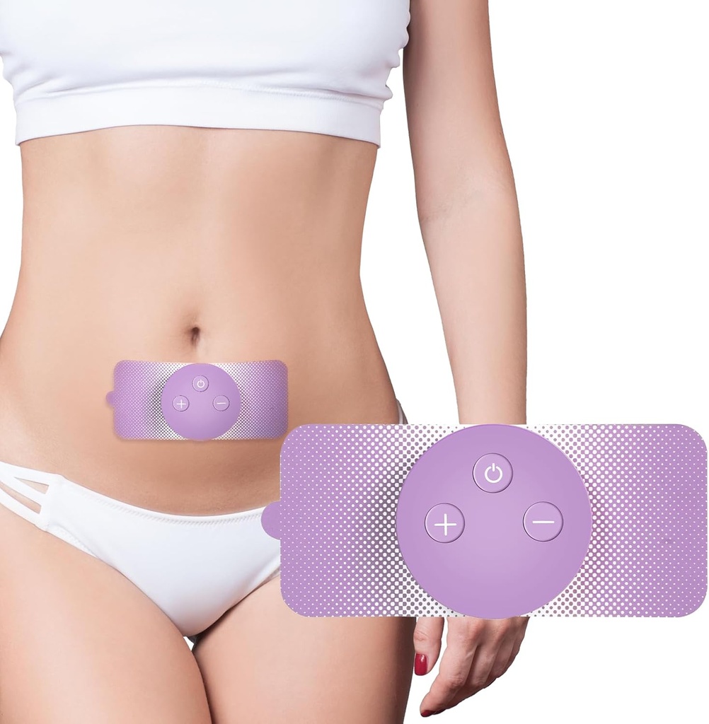 JUSTWILL Ασύρματη Φορητή Περίοδος Cramps Προσομοιωτής ανακούφισης του πόνου με 3 τρόπους 30 Μονάδα επαναφορτιζόμενης έντασης για εμμηνορρυσιακό Cramp Relief Αρχική ιατρική συσκευή, Gift για γυναίκα γυναίκα γυναίκα κοπέλα κορίτσι