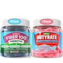 Butyrate Gummies με προβιοτικά + προβιοτικά + μεταβιοτικά + fiber Gummies για ενήλικες