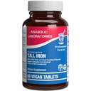 Slow release Iron Supplement C Vitamin C ile - High Abxia Cent Iron C için Kadınlar için En İyi B Kompleksi En Az Faydaları - Stomach Friendly Vegan & ABD'de Yapılan - 60 Hizmet