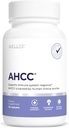 AHCC Supplement - maksimum Güçlü - Doğal Immune Support Ekstraksiyon - Doğal Katil Hücre Aktivitesi - 20+ İnsan Araştırması - 60 Veggie Capsules (1 Pack)