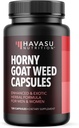 Horny Goat Weed Capsules for Men & Women - Extra Strength Performance & Energy Support with Tongkat Ali, Muira Puama ve Saw Palmetto - 2 Ay Supply Herbal Supplement for improve Endurance