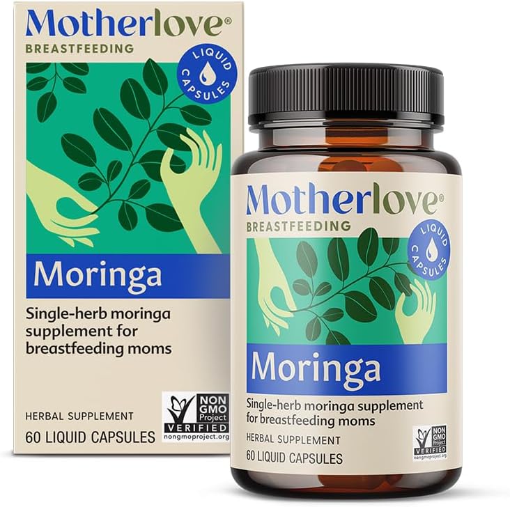 Annelove Moringa (60 sıvı kapaklar) Meme Sütünü Desteklemek için takviye Tamam - Non-GMO, Organik Herbs, Vegan, Kosher