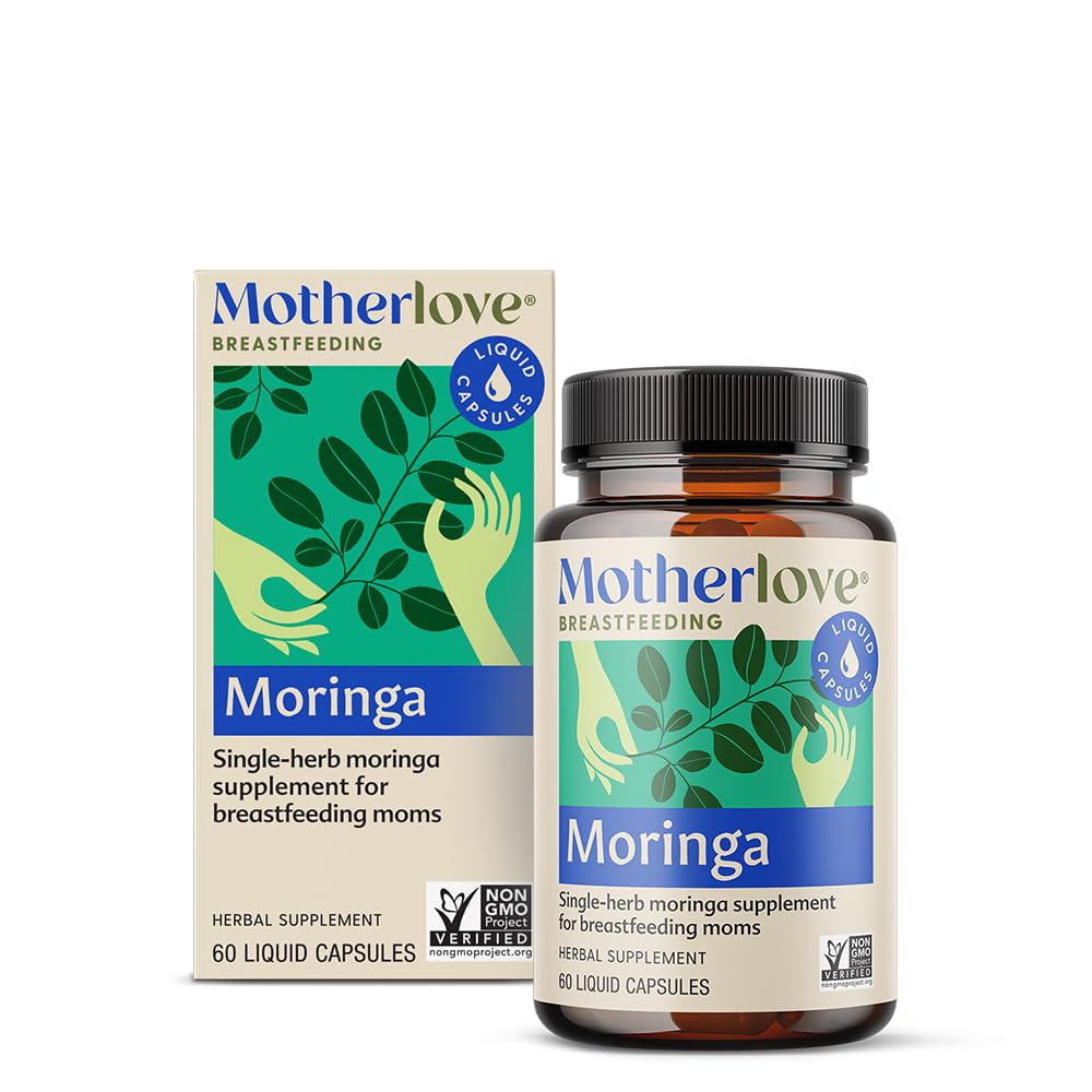Annelove Moringa (60 sıvı kapaklar) Meme Sütünü Desteklemek için takviye Tamam - Non-GMO, Organik Herbs, Vegan, Kosher