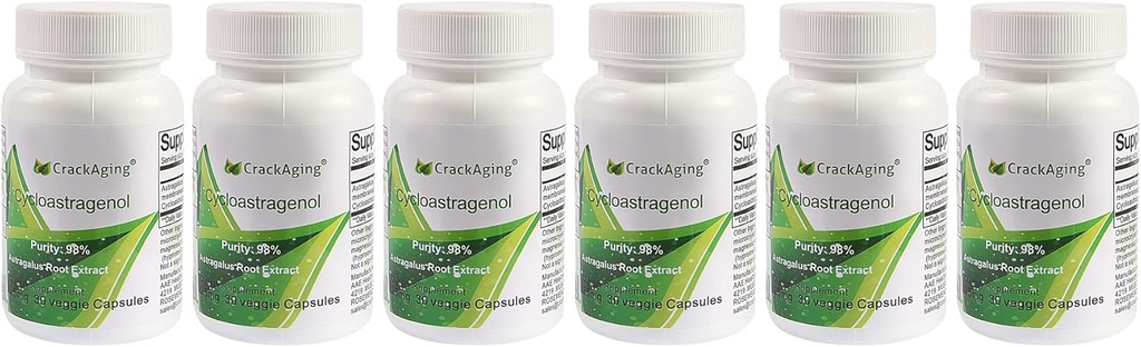 Super-Abxia Cycloastragenol 98 25 mg/Cap, 6 Şişedeki 180 Caps Anti-Aging reaksiyonivate & DNA Hücre Telomerase Supplements Strength Faction Longevity Classic Classic Classic Classic Classic