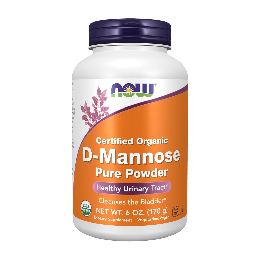 Şimdi Gıdalar Tamamlıyor, D-Mannose Toz, Non-GMO Projesi Doğrulandı, Sağlıklı Urinary Tract*, 6Ounce