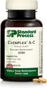 Standard Process Catablex A-C - Συμπλήρωμα για την υποστήριξη ανοσοποιητικών & υγιεινών κυττάρων με βιταμίνες C & A - Βοηθά την υγεία των ματιών - Περιέχει συστατικά με αντιοξειδωτική δράση - 180 δισκία (90 σερβιρίσματα)