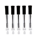 5PCS/5ML επαναχρησιμοποιήσιμο άδειο λάδι ανάπτυξης των βλεφαρίδων Mascara μπουκάλια σωλήνα κάτοχος δοχείου Βλεφαρίδες Φιαλίδια με πινέλο