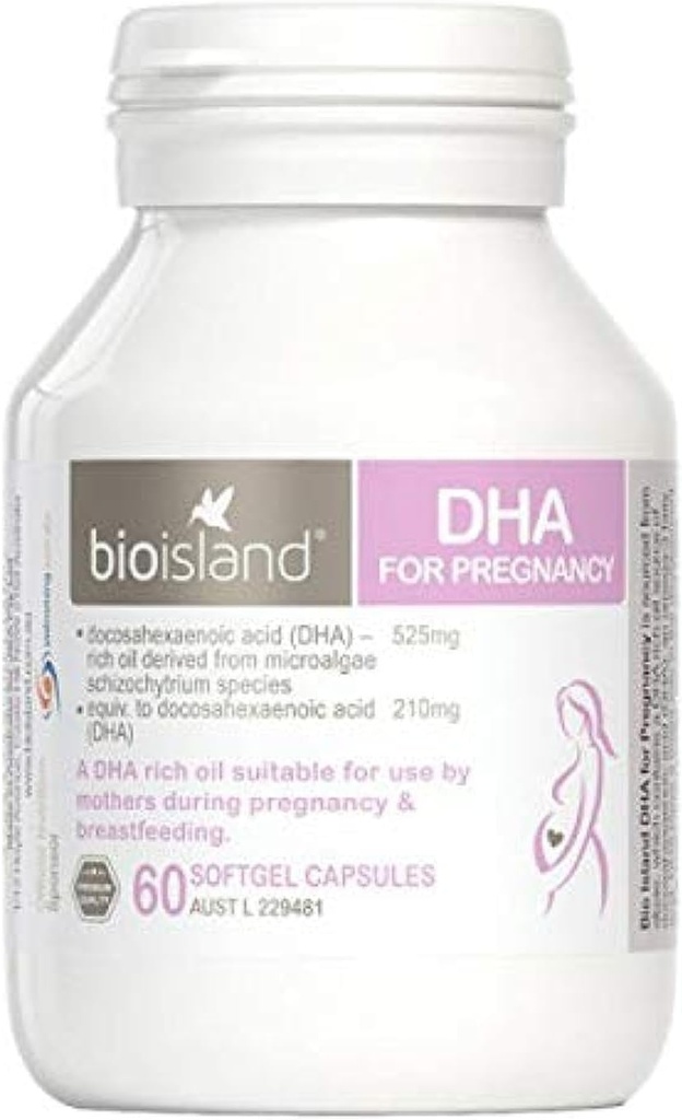Bioisland DHA για Κύηση 60 Καψάκια