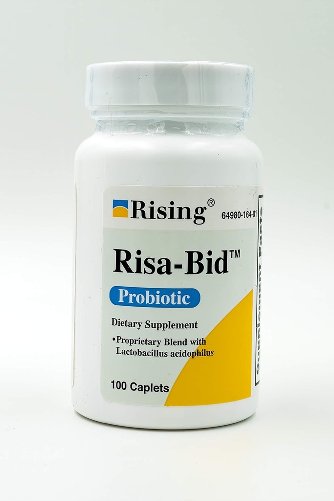 Yükselen Sağlık - Risa-Bid Caplets - Probiyotik Diyeter Supplements - 100 caplets