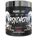 Insane Labz Psychotic Test, High Stim testosteron Energy ve Pump Boosting Pre-Workout Toz with DMAE Bitartrate, D Aspartic Acid, Kretine HCL ve Glycerol Monostearate, 30 Hizmet, Sumelon