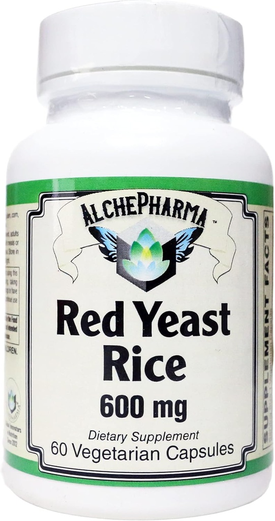 Red Yeast Rice (Organic and Citrinin Free), 600 mg (60 Vcaps)