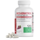 Bronson Resveratrol 500 Complex Standardized Trans-Resveratrol + Σπόροι σταφυλιών & εκχύλισμα ερυθρού κρασιού, 120 κάψουλες