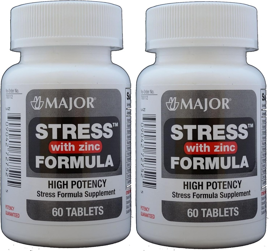 Çinko Stres Formula ile Çokvitamin - Diyet Supplement - 60 Tablet