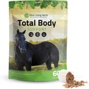 Silver Lining Herbs Total Body Horse Supplements Toz for mental & Genel Sağlık - Atlar için Daha İyi Skin & Sağlıklı Önleme - Doğal Herbal Equinity Horse Supplement - 1 lb Bag Bag