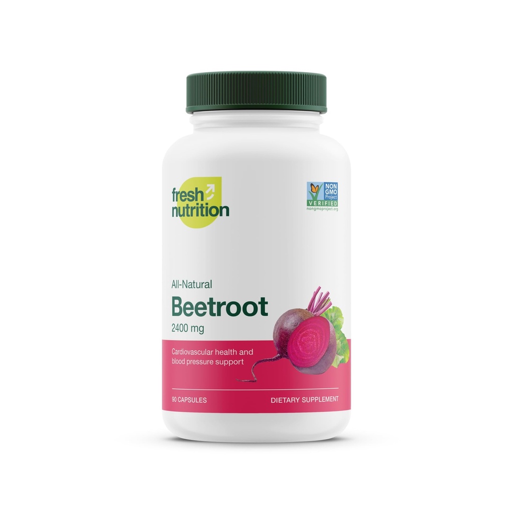 Taze Beslenme Organik Arıt Kök Kapsülleri - 2400 mg Potent Dosage - Antioksi Desteği - Vegan, GMO, Gluten-Free - 90 Capsules