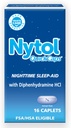 Nytol Quick Caps Nighttime Sleep Aid, Asleep Hızlı, 16 Caplets