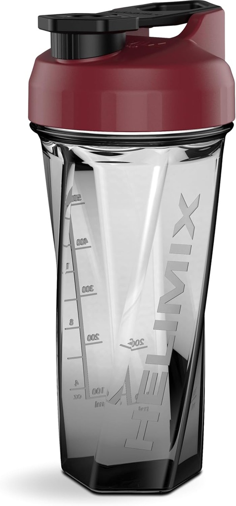 HELIMIX 2.0 Vor Blender Shaker Şişe 28oz | No Blending Ball veya Whisk | ABD Made | Portatif Pre Workout Whey Protein Drink Shaker Cup | Mixes Cocktails Smoothies Shakes | Top Raf Safe