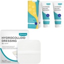 Hydrocolloid Yara 10 Pack Ultra Thin 4" x 4" + 2 Packs Hydrogel Yara Giyinme