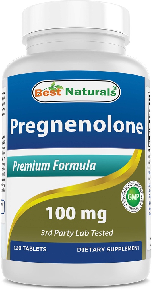 En İyi Doğallar Pregnenolone 100 mg 120 Tablet
