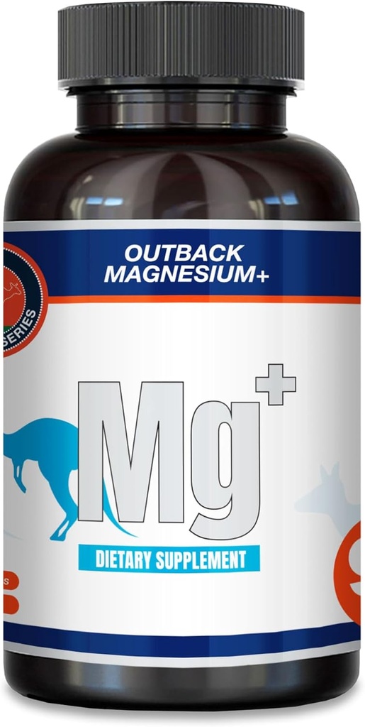 Outback Series Magnezyum+ Supplement - 300 mg Citrate & Glycinate - 90 Count