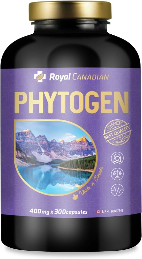 ROYAL CANADIAN Phytogen-Premium Kadın Hormonal Denge Desteği Tamam (300 x 400 mg Capsules)