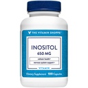 Shoppe Inositol 650MG, Sağlıklı Canlı ve Hücresel Fonksiyonları (100 Capsules) destekliyor