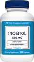 Shoppe Inositol 650MG, Sağlıklı Canlı ve Hücresel Fonksiyonları (100 Capsules) destekliyor