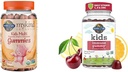 Life Organics Kids Gummy Vitamins - Meyve - sertifikalı Organik, Non-GMO & Vegan & Çocuklar Immune Support Gummies with Vitamin C, D as D3 & çinko