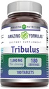 Amazing Formulas Tribulus Extract Supplement | 1000 Mg Per Serving | 180 Tablets | Non-GMO | Gluten Free | Made in USA