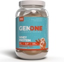 GenOne Whey protein Toz Isolate, 25g protein ve 6.5g BCAA'lar hizmet başına, Cinnamon Roll, Low Carb, Fast Digesting, 30 Hizmet, 2.25 LBB