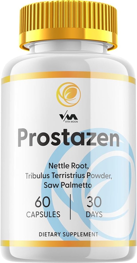 (1 Pack) Prostazen Prostate Support Capsules – Prostazen Pills Supplement, maksimum Güçlü, Yeni Improv Multivitamin Formulation, Prostazen Yorumlar, 60 Capsules