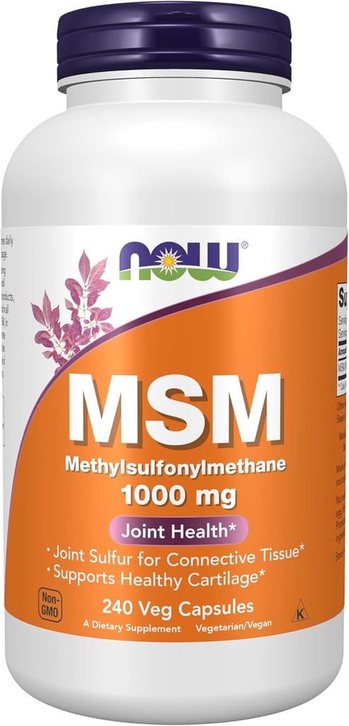 ŞİMDİ GIDAS M.S.M 1000 mg Capsules, 240 CT