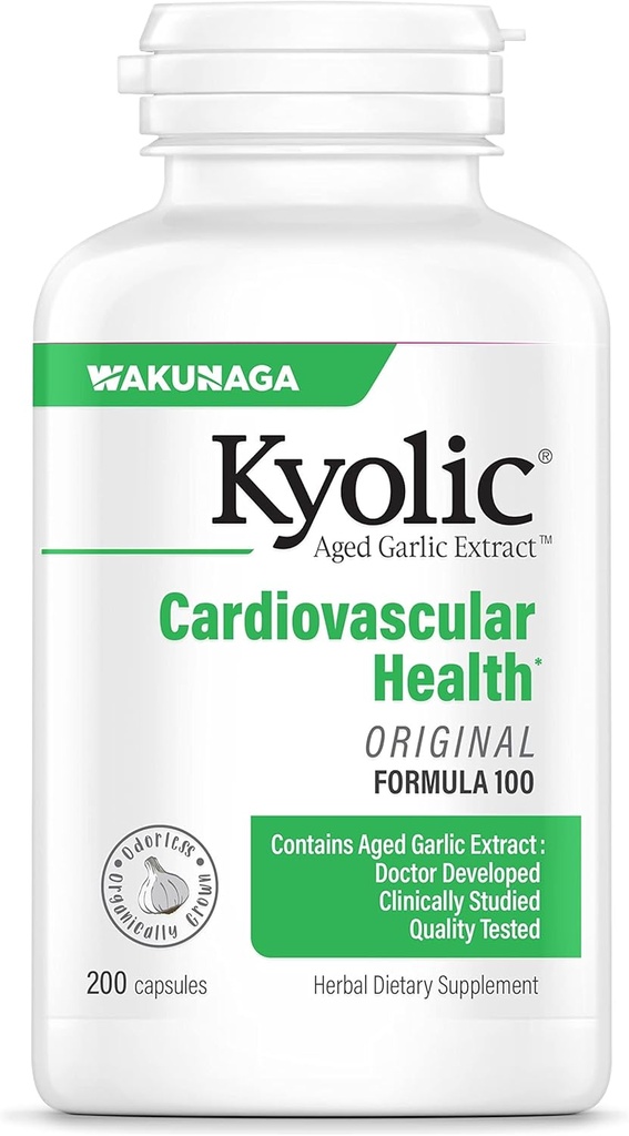 Kyolic Aged Garlic Extract Formula 100, Cardiovascular
