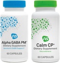 NöroScience Stress Response & Sleep Set - Alfa GABA PM + Calm CP ile Melatonin, L-theanine, Banaba Leaf & More (2 Ürünleri, 60 Her Şey)