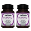 Twinlab B-12 Dots - Energy Production Support Supplements with Vitamin B12-500 mcg, 250 Tablet (2 Pack)