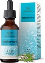 HERBAMAMA Motherwort Tincture - Vegan Anne Kadın Desteği için Calm Drops - Non-GMO, Alkol & Sugar-Free Liquid Relaxation Supplement, 28-Day Supply