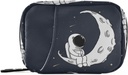 Sevimli Astronaut 7 Günü Pill Case Travel Organizer Bag with Surface Portable Weekly Case Compact Boyut for Vitamin Supplement Sahibi