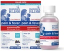 Anne'nin Bliss Çocuk Ağrısı ve Ateş Tanımları, Çocuklar Acetaminophen, Dye Free, Delicious Karma Berry Flavor, Ages 2+, 4 Akışkanlar Ounces (Pack of 2)