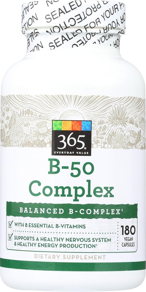 365 από Whole Foods Market, B – 50 Complex, 180 ct