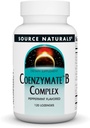 Source Naturals Coenzymate B Kompleksi - Peppermint Flavor That Melts in Mouth - B Vitamins - 120 Lozenges