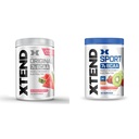 XTEND αρχικό BCAA σκόνης έκρηξη υδατομελών & σπορ BCAA σκόνης φράουλας Kiwi Splash - Ηλεκτρολύτη σκόνη για την ανάκτηση & ενυδάτωση με αμινοξέα - 30 εξυπηρετούν