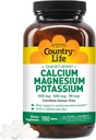 Ülke Yaşam Hedef Mins - Magnezyum Pyum Bone & Heart Health Supplement, 1000 mguba, 500 mg Magnezyum, Destekler Kalsiyum Utilizasyon, 180 Tablet - sertifikalı Gluten Free & Vegan