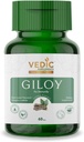 Giloy Tabletleri Vedik Supplements - Pure Nutriton Giloy Guduchi 250 mg - 60 Kont