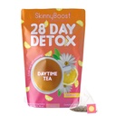 SkinnyBoost 28 Day Detox Daytime Tea - CITRUS MINT (28 Çay Çanta) Metabolism Boost, Detox, All Natural, Non GMO, Vegan, Keto Friendly